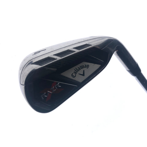 Used Callaway Razr X 4 Iron / 22 Degrees / Uniflex Flex