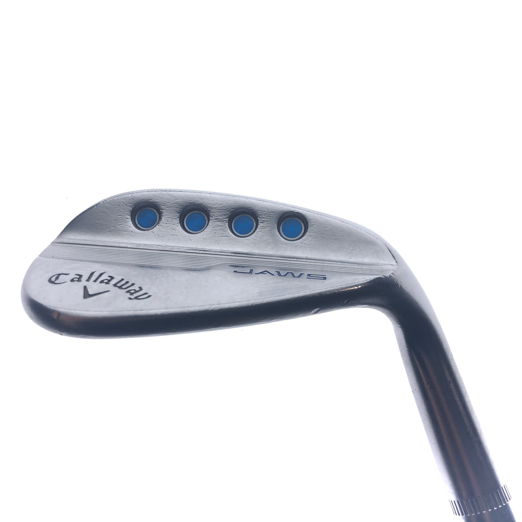 Used Callaway Jaws MD5 Platinum Chrome Gap Wedge / 52.0 Degrees / Stiff Flex