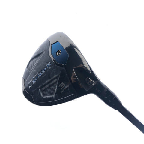 Used Callaway Paradym Ai Smoke MAX D 3 Fairway Wood / 15 Degrees / Stiff Flex