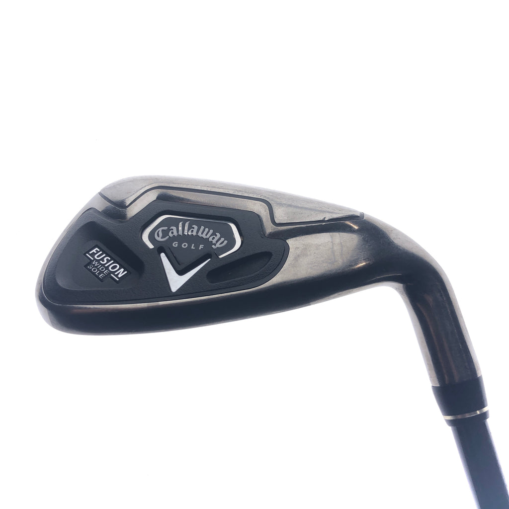 Used Callaway Fusion Wide Sole Approach Wedge Iron / 48.0 Degrees / Lite Flex