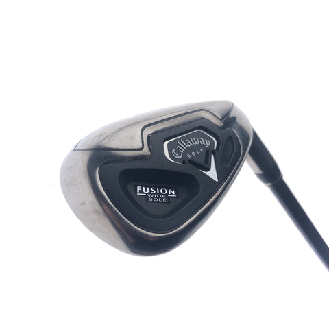 Used Callaway Fusion Wide Sole Approach Wedge Iron / 48.0 Degrees / Lite Flex