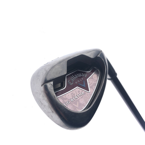Used Callaway Big Bertha 2006 9 Iron / 41.0 Degrees / Ladies Flex