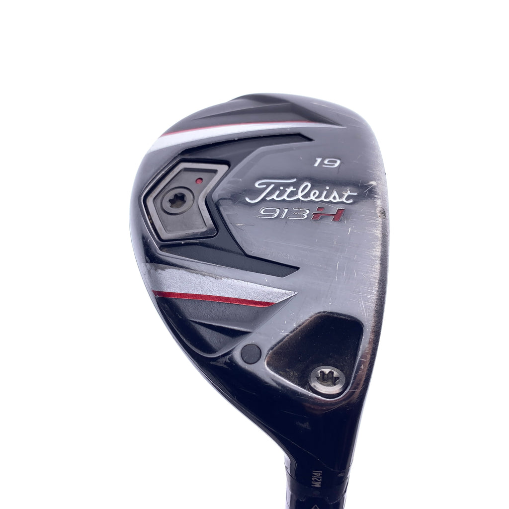 Used Titleist 913 H 3 Hybrid / 19 Degrees / Stiff Flex