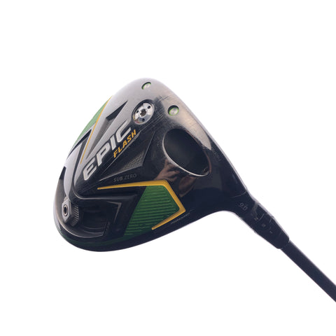 Used Callaway EPIC Flash Sub Zero Driver / 9.0 Degrees / Stiff Flex