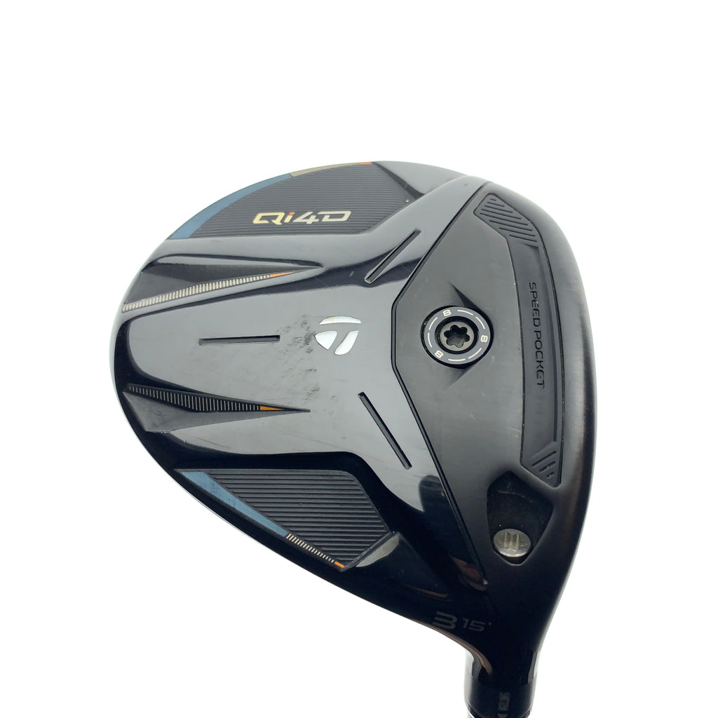 Used TaylorMade Qi4D 3 Fairway Wood / 15.0 Degrees / Regular Flex