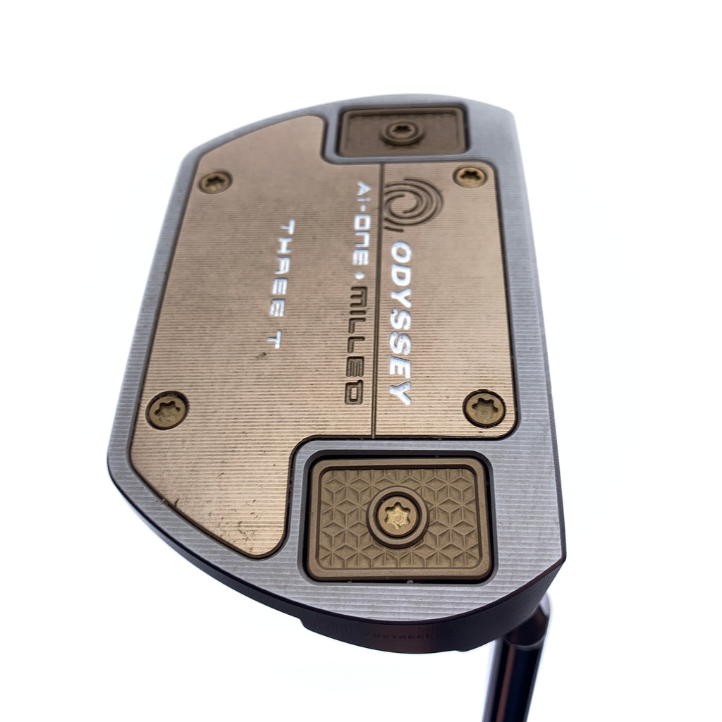 Used Odyssey Ai-One Milled Three T Putter / 34.0 Inches