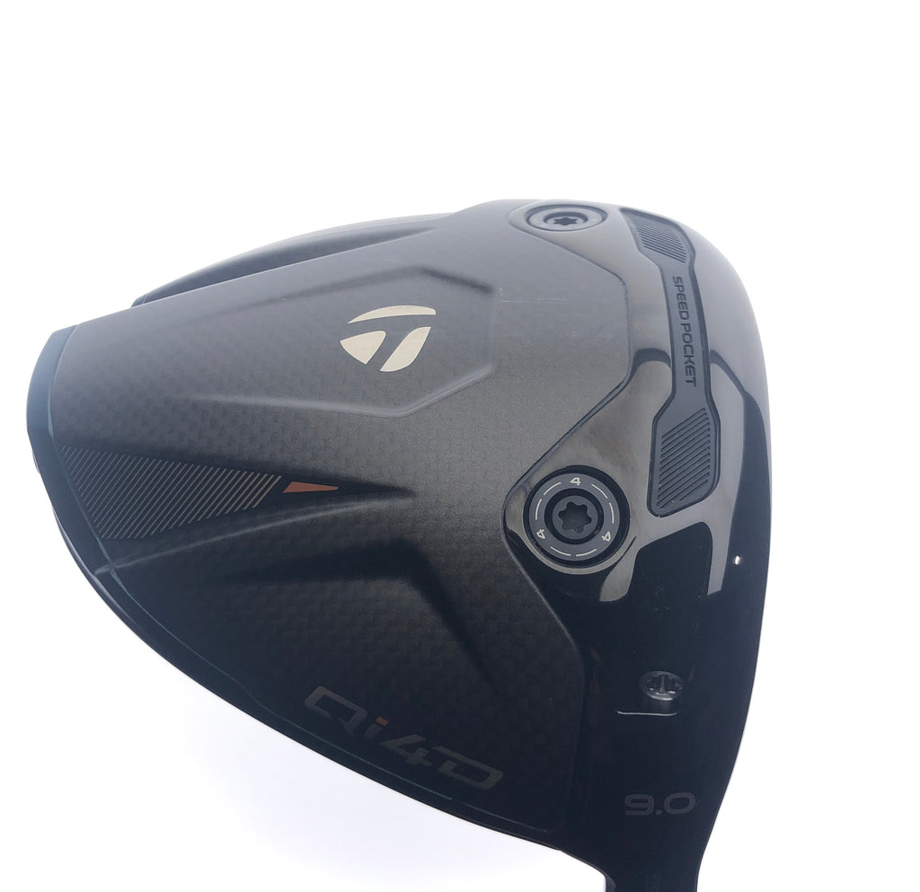 Used TaylorMade Qi4D Driver / 9.0 Degrees / Stiff Flex
