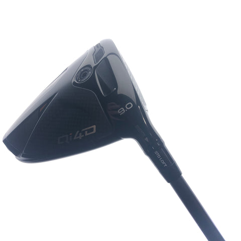 Used TaylorMade Qi4D Driver / 9.0 Degrees / Stiff Flex