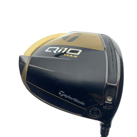 Used TaylorMade Qi10 Max Designer Series Driver / 9.0 Degrees / Stiff Flex