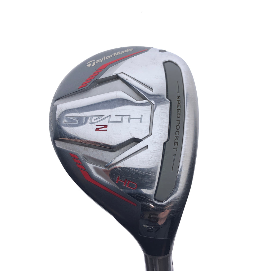 Used TaylorMade Stealth 2 HD 5 Hybrid / 27.0 Degrees / Ladies Flex