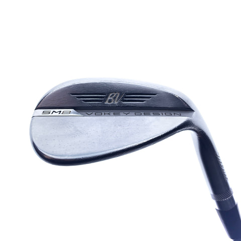 Used Titleist Vokey SM8 Tour Chrome Sand Wedge / 56.0 Degrees / Wedge Flex