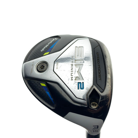 Used TaylorMade Sim2 Titanium 3 Fairway Wood / 15.0 Degrees / Stiff Flex