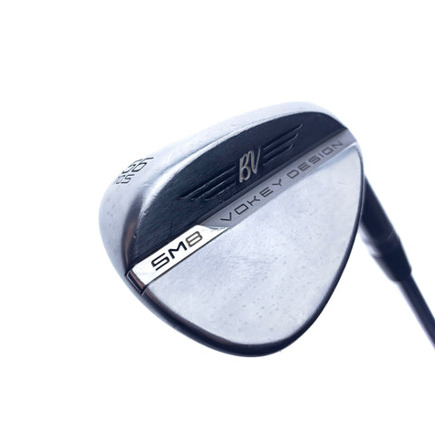 Used Titleist Vokey SM8 Tour Chrome Sand Wedge / 56.0 Degrees / Wedge Flex