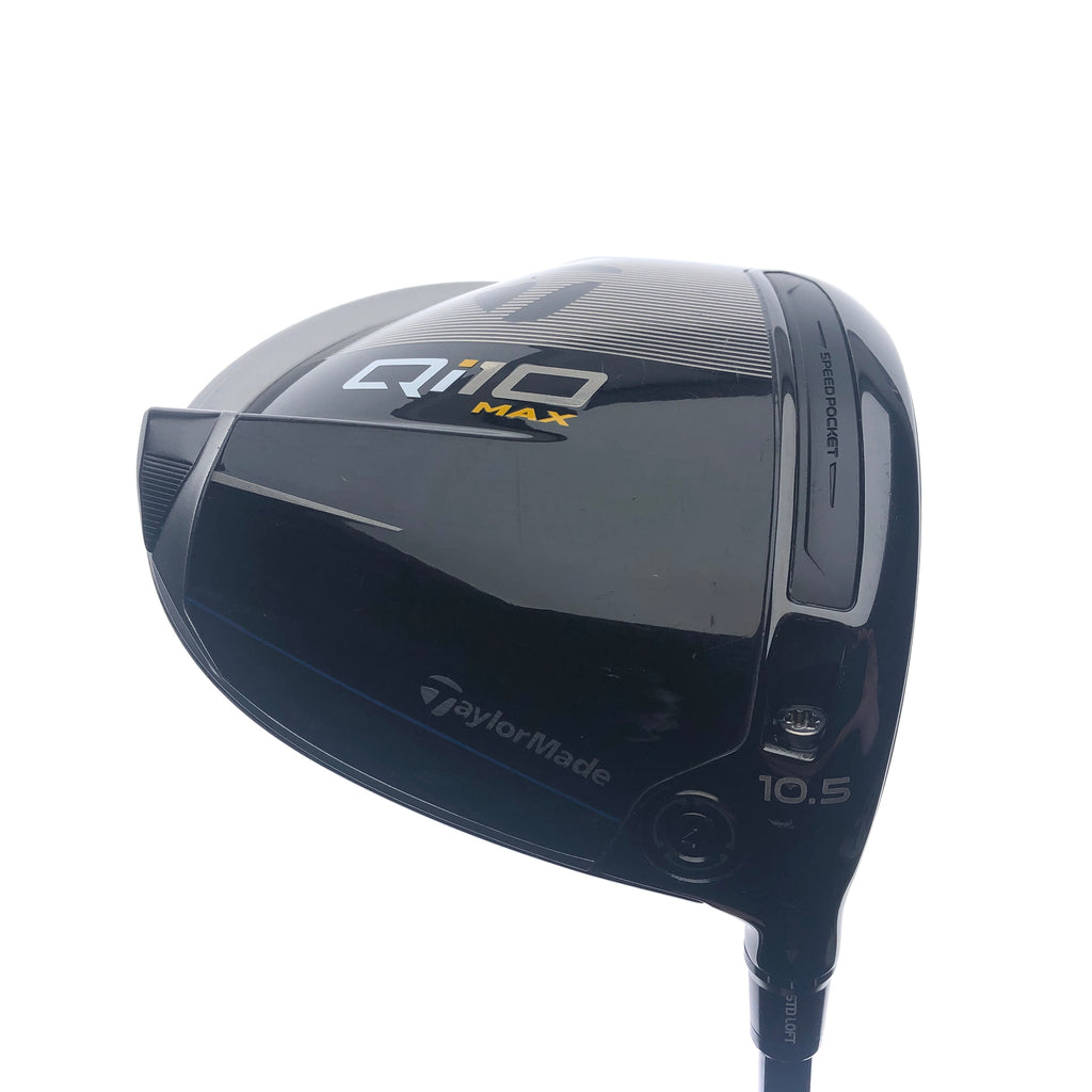 Used TaylorMade Qi10 Max Driver / 10.5 Degrees / Regular Flex