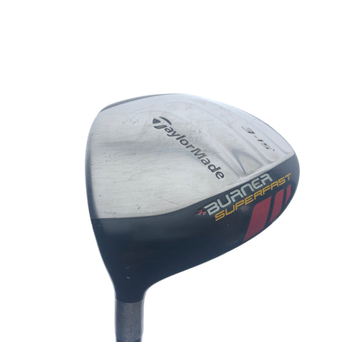 Used TaylorMade Burner Superfast 3 Fairway Wood/15.0 Deg/Reg Flex/Left-Handed