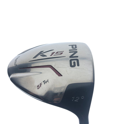 Used Ping K15 Driver / 12.0 Degrees / Regular Flex