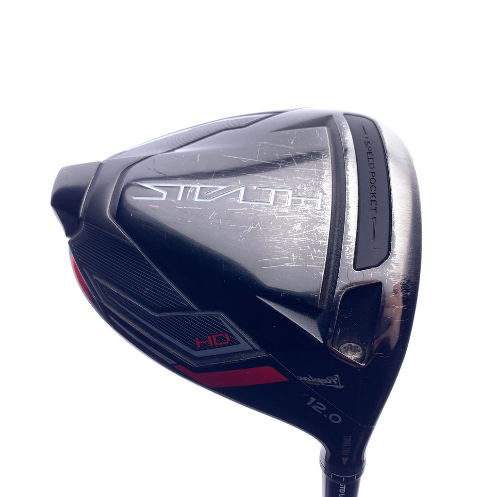 Used TaylorMade Stealth HD Driver / 12.0 Degrees / A Flex