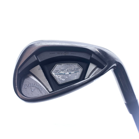 Used Callaway Rogue 9 Iron / 39.0 Degrees / Stiff Flex