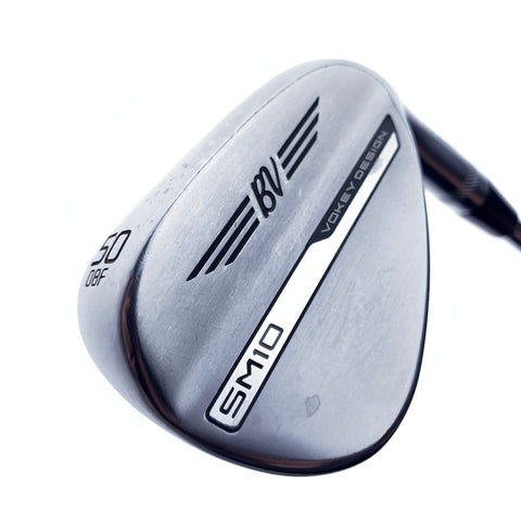Used Titleist Vokey SM10 Tour Chrome Gap Wedge / 50.0 Degrees / Wedge Flex