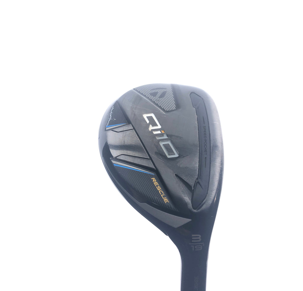 Used TaylorMade Qi10 3 Hybrid / 19.0 Degrees / Stiff Flex