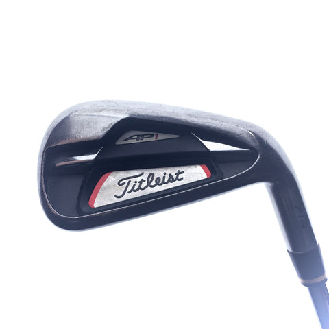 Used Titleist AP1 714 7 Iron / 32.0 Degrees / Stiff Flex