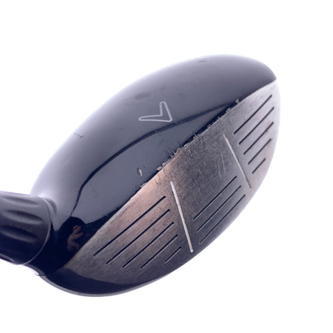 Used Callaway Big Bertha Diablo 4 Hybrid / 24 Degrees / Stiff Flex /Left-Handed