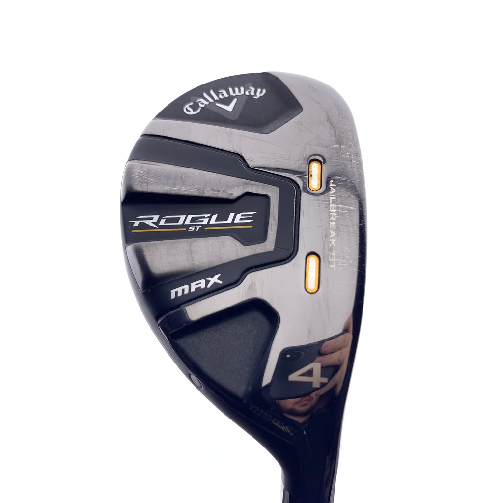 Used Callaway Rogue ST MAX 4 Hybrid / 20.0 Degrees / Regular Flex