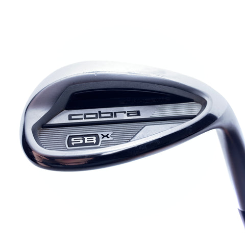 Used Cobra Snakebite X Lob Wedge / 58.0 Degrees / Stiff Flex