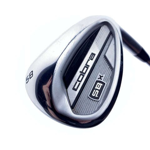 Used Cobra Snakebite X Lob Wedge / 58.0 Degrees / Stiff Flex