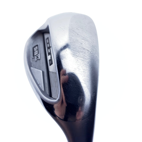 Used Cobra Snakebite X Lob Wedge / 58.0 Degrees / Stiff Flex