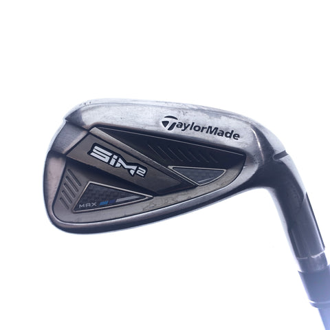 Used TaylorMade SIM2 MAX 8 Iron / 32.5 Degrees / Stiff Flex