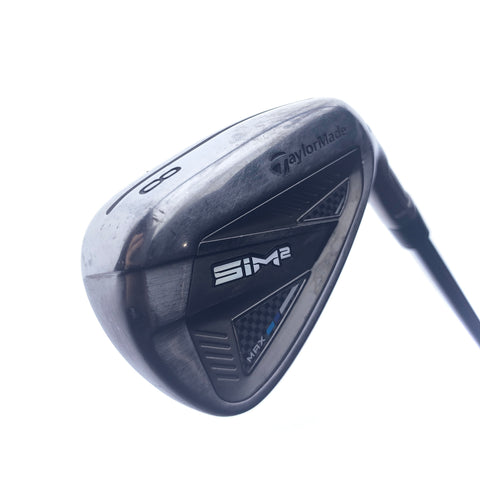 Used TaylorMade SIM2 MAX 8 Iron / 32.5 Degrees / Stiff Flex