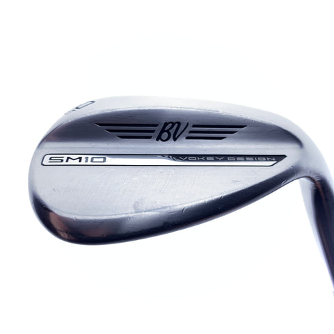 Used Titleist Vokey SM10 Tour Chrome Lob Wedge / 60.0 Degrees / Wedge Flex