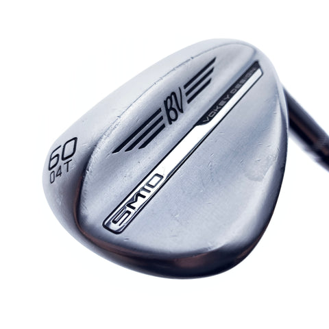 Used Titleist Vokey SM10 Tour Chrome Lob Wedge / 60.0 Degrees / Wedge Flex