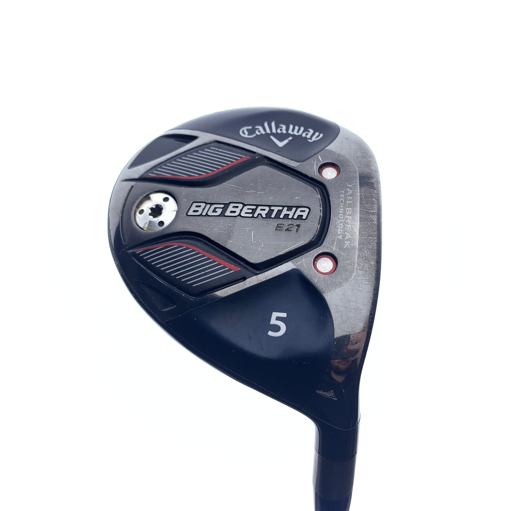 Used Callaway Big Bertha B21 5 Fairway Wood / 18 Degrees / Stiff Flex