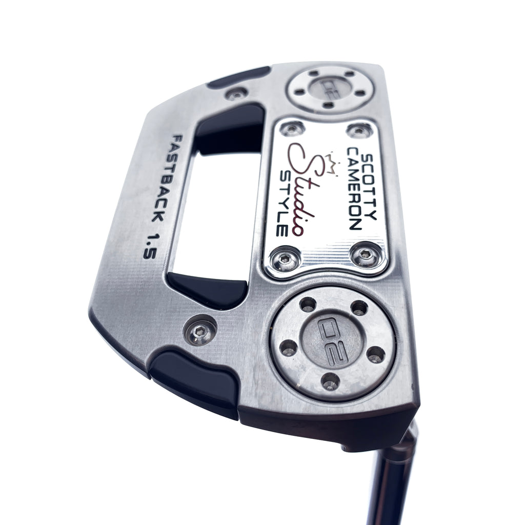 Used Scotty Cameron Studio Style Fastback 1.5 Putter / 34.0 Inches