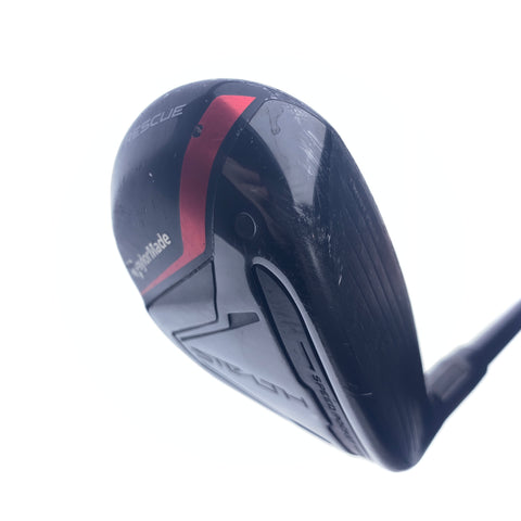 Used TaylorMade Stealth Rescue 3 Hybrid / 19.0 Degrees / Stiff Flex