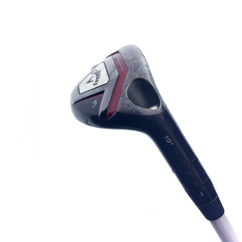 Used Callaway Big Bertha 2015 3 Hybrid / 19.0 Degrees / Stiff Flex