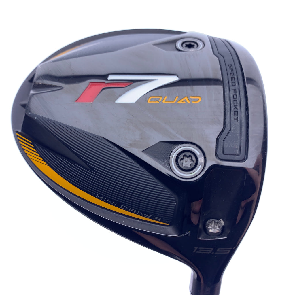 Used TaylorMade R7 Quad Mini Driver / 13.5 Degrees / Regular Flex