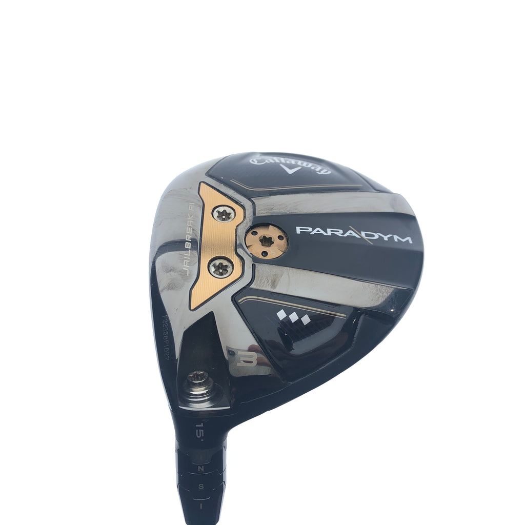 Used Callaway Paradym Triple Diamond 3 FW/15.0 Deg/Stiff Flex/Left-Handed