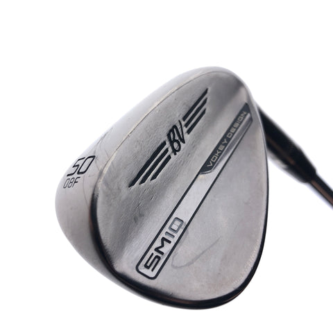 Used Titleist Vokey SM10 Nickel Gap Wedge / 50.0 Degrees / Wedge Flex