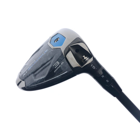 Used Callaway Paradym Ai Smoke MAX D 3 Fairway Wood / 15 Degrees / Regular Flex