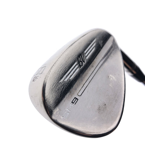 Used Titleist SM9 Brushed Steel Gap Wedge / 50.0 Degrees / Wedge Flex
