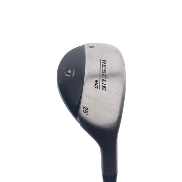 Used TaylorMade Rescue Mid 5 Hybrid / 25 Degrees / Regular Flex