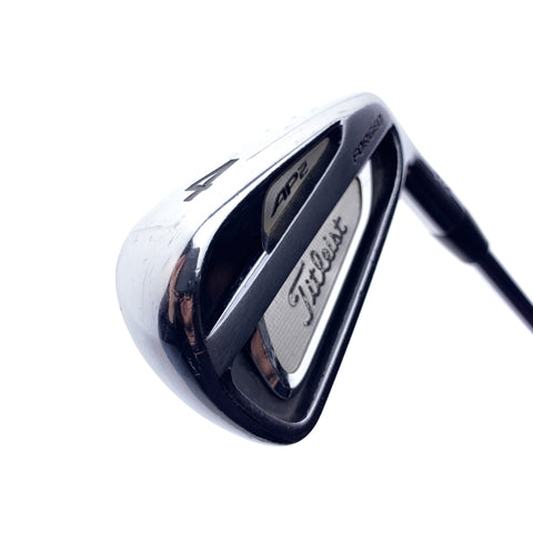 Used Titleist AP2 714 4 Iron / 24 Degrees / Stiff Flex