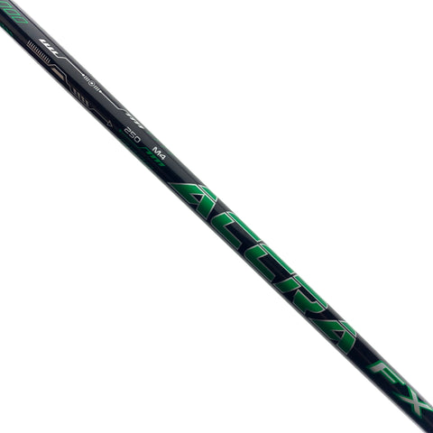 Used Accra FX 250 M4 Driver Shaft / Stiff Flex / TaylorMade Gen 2 Adapter