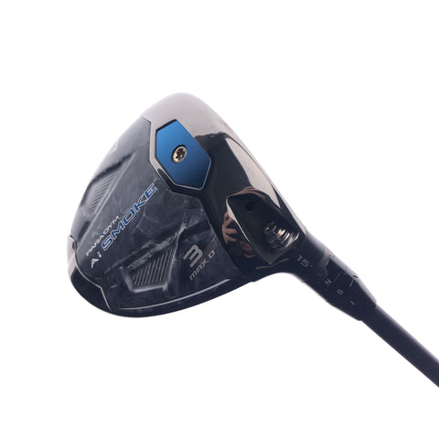 Used Callaway Paradym Ai Smoke MAX D 3 Fairway Wood / 15 Degrees / Regular Flex