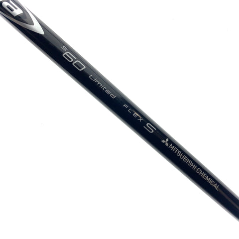 Used Mitsubishi S60 Limited 60 S Driver Shaft / Stiff Flex / PING Gen 4 Adapter