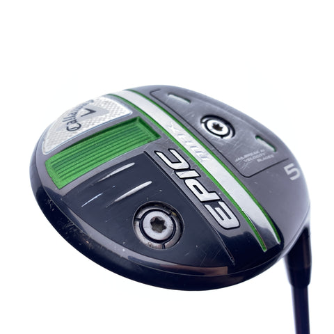 Used Callaway Epic Max 5 Fairway Wood / 18.0 Degrees / Stiff Flex