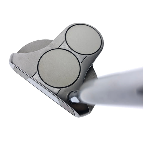 Used Odyssey White Steel 2-Ball Putter / 33.5 Inches - Replay Golf 